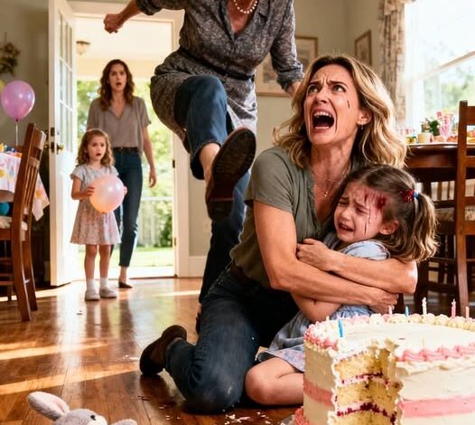 Päätin mennä aikaisin auttamaan äitiäni, kun hän valmistautui veljentyttäreni syntymäpäiväkakkuun. Kun kaikki oli valmista pöydällä, nelivuotias tyttäreni juoksi innokkaasti pöydän luo ja juoksi sormensa kakun läpi. Äitini näki hänet, huusi ja sanoi: ‘Mikä ällöttävä tyttö.’