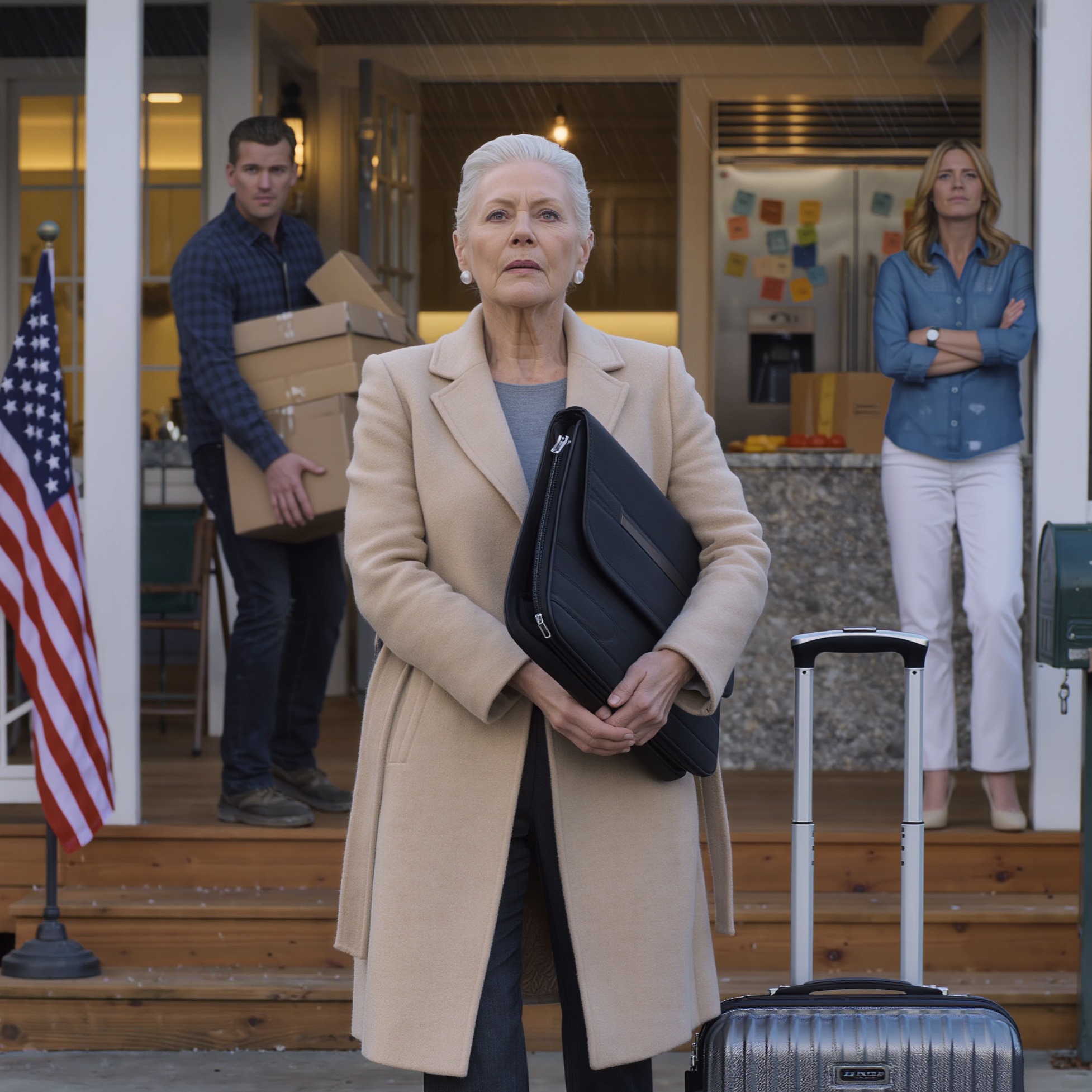 Mijn zoon liet zijn vrouw me een lastpost noemen in de keuken van het huis in Portland waar ik naartoe was verhuisd, en tegen de tijd dat hij mijn koffer naar de veranda droeg, was ik al begonnen met het schrijven van het soort antwoord dat niemand ziet aankomen.