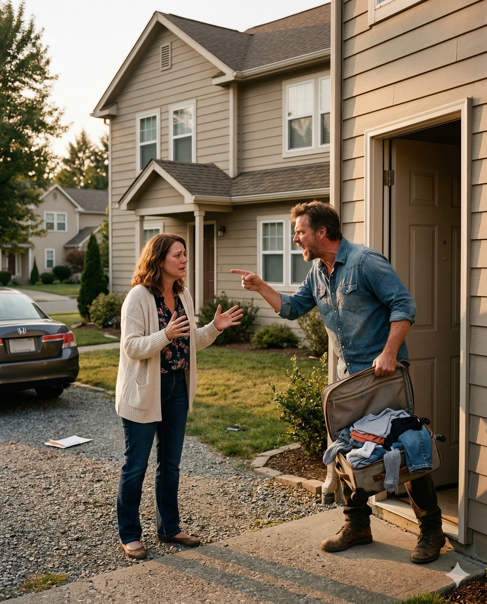 Hij zette me op straat nadat hij 75 miljoen had geërfd, omdat hij dacht dat ik een last was. Maar toen de advocaat de laatste clausule voorlas, veranderde zijn triomfantelijke glimlach in paniek.