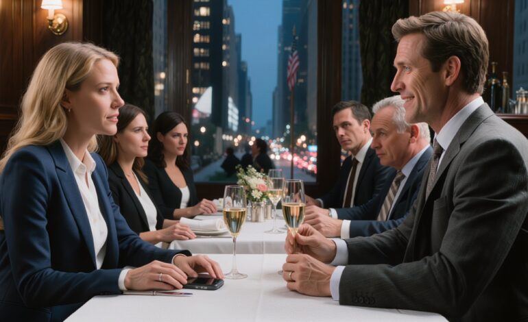 De verloofde van mijn dochter bleef maar vragen naar ons huis aan het meer, en ik zei niets. Aan tafel keek ze hem aan en zei: “Ik weet wat er aan de hand is.” Ik bleef stilzitten en wachtte af…