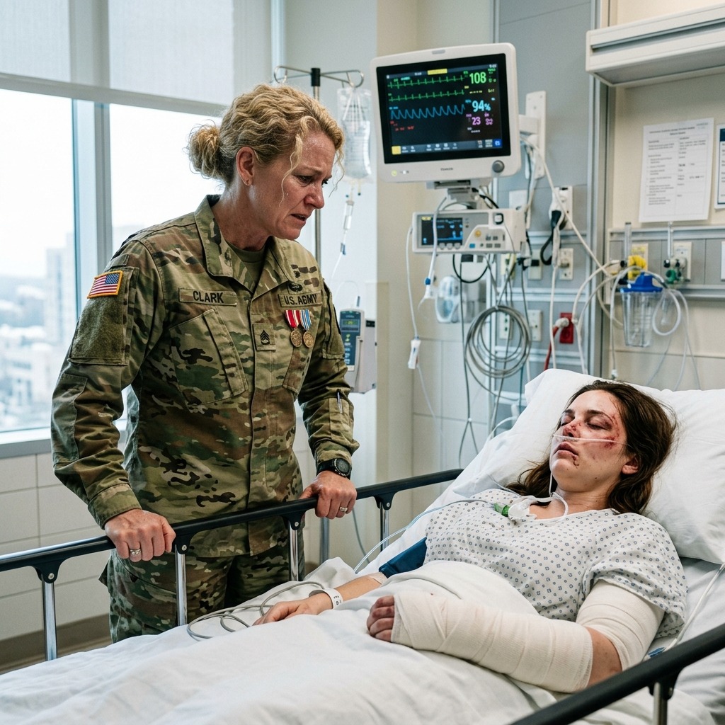 Om 5 uur ‘s ochtends vond ik mijn dochter op de intensive care, onder de blauwe plekken. Ze fluisterde dat haar man en zijn moeder haar hadden geslagen. Ik schreeuwde niet en stortte niet in – ik pakte één koffer en reed rechtstreeks naar hun huis. Ze dachten dat ze haar hadden gebroken, maar ze hadden geen idee wat hen te wachten stond. – Royals