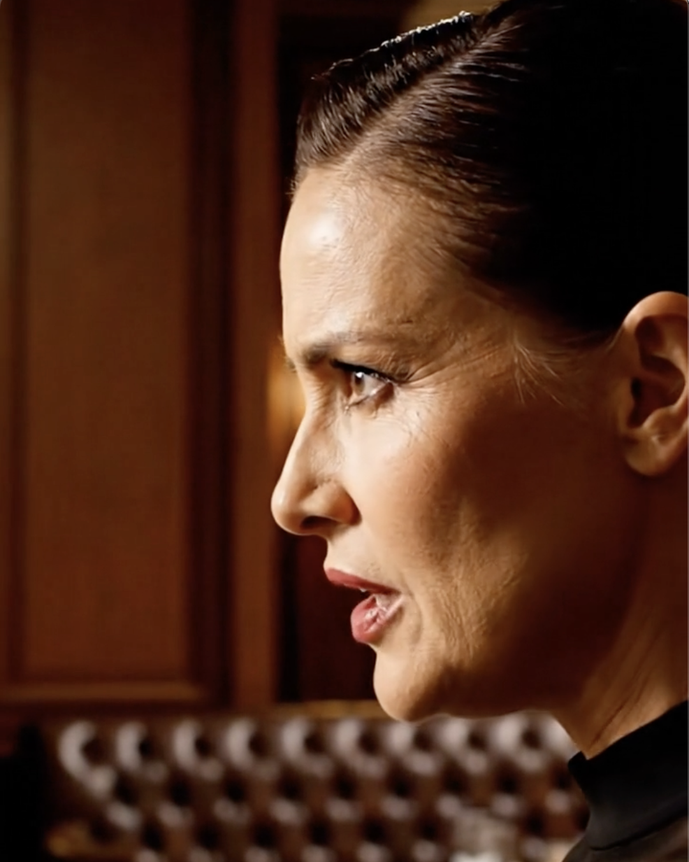 De screenshot gloeide nog steeds op mijn telefoon toen Nora een keer klopte en met haar heup mijn kantoordeur openduwde, terwijl ze twee papieren bekertjes en een kledingtas balanceerde.