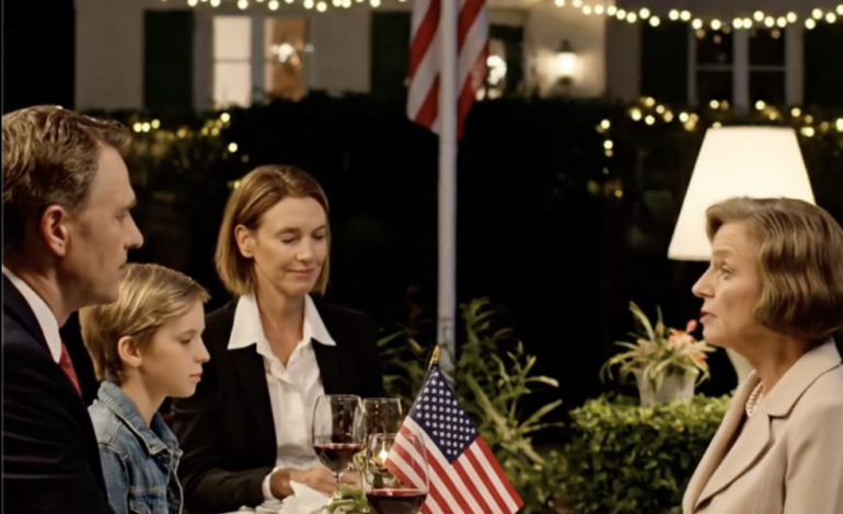 Tijdens het avondeten blies mijn kleinzoon rook in mijn gezicht en zei: “Papa zei dat je geen familie bent.” Zijn moeder lachte, en mijn zoon zei niets. Ik pakte stilletjes mijn tas en liep weg. Een paar dagen later ontvingen ze een brief die alles veranderde…