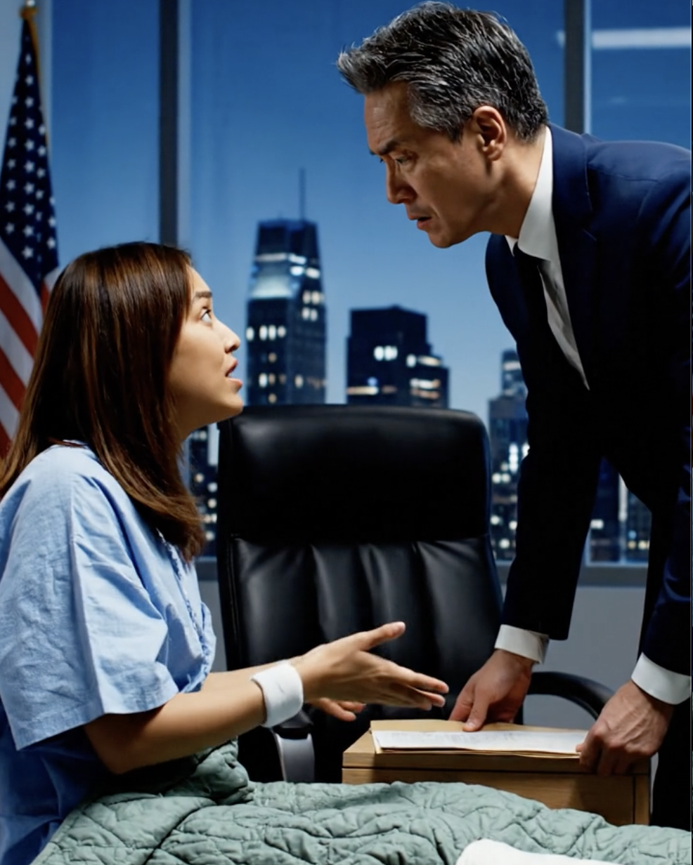 Na mijn auto-ongeluk weigerden mijn ouders mijn acht weken oude baby op te vangen omdat mijn zus “op vakantie was”. Dus vanuit mijn ziekenhuisbed heb ik $5.500 per maand afgeschreven – toen kwam opa binnen en zei DRIE PRIVÉDETAILS