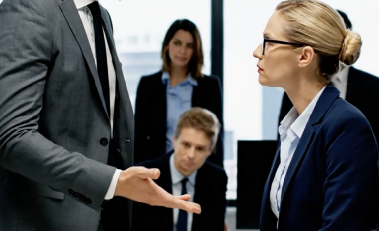 Die middag, toen mijn manager zei dat de dochter van de voorzitter wilde dat ik wegging, bleef ik op mijn stoel zitten, liet ik iedereen in het kantoor toekijken en pakte ik het enige telefoontje waar niemand in die kamer op voorbereid was.