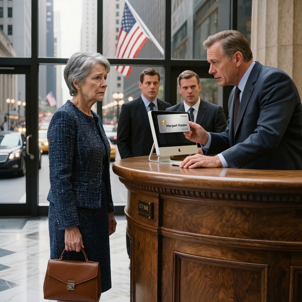 ”Mieheni erosi minusta eikä jättänyt minua mihinkään. Kun käytin isäni minulle jättämää vanhaa korttia, pankinjohtaja kalpeni ja kuiskasi: ‘Rouva… tiedättekö edes, mitä teillä oikeasti on?’” – Uutiset