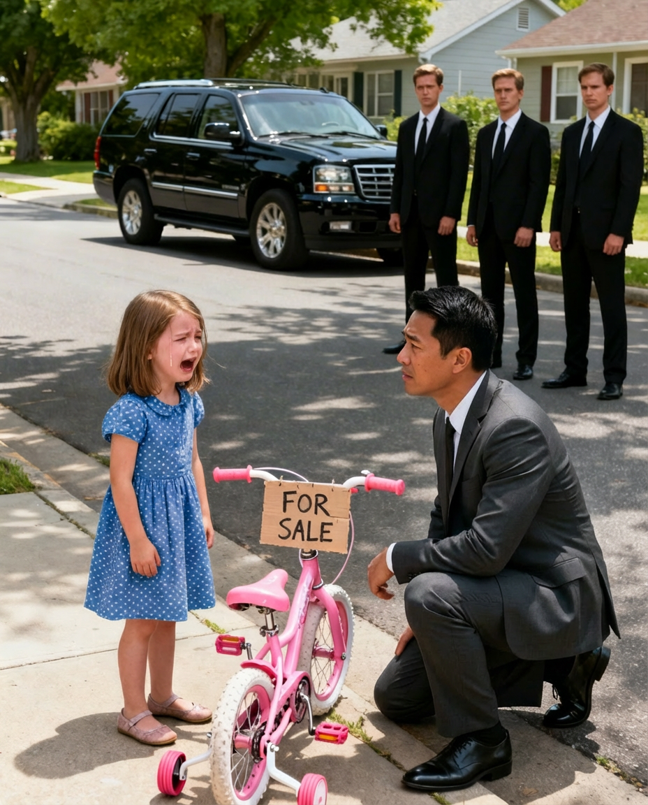 Pieni tyttö myi polkupyöränsä, jotta hänen äitinsä saisi syödä…