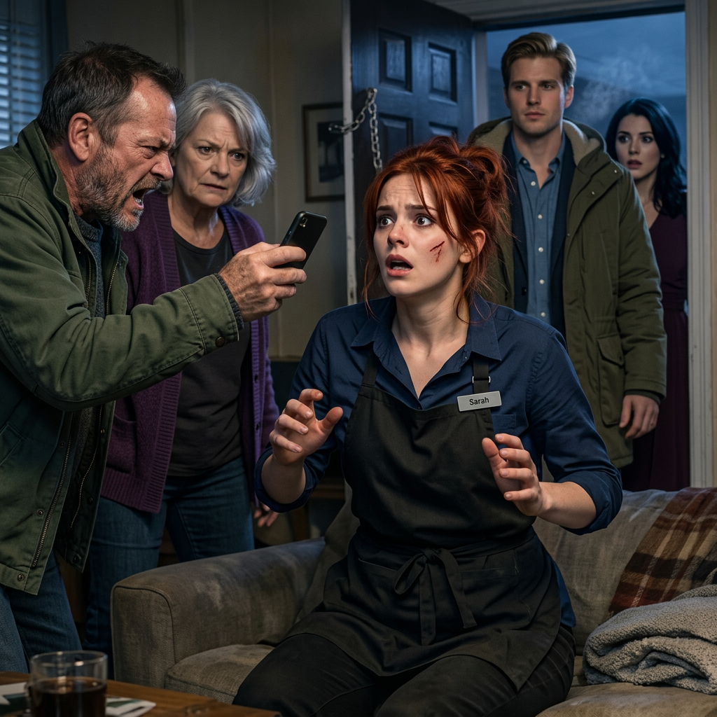 Kiitospäivänä vanhempani läimäyttivät minua ja sähähtivät: ‘Siskosi uusi sulhanen haluaa tyylikkään illallisen. Ravintolan univormusi pilaa kuvat.’ Nielaisin ylpeyteni ja kuiskasin, ‘Okei… Minä hoidan sen.’ Mutta seuraavana aamuna he potkivat asuntoni sisään… – Uutisia