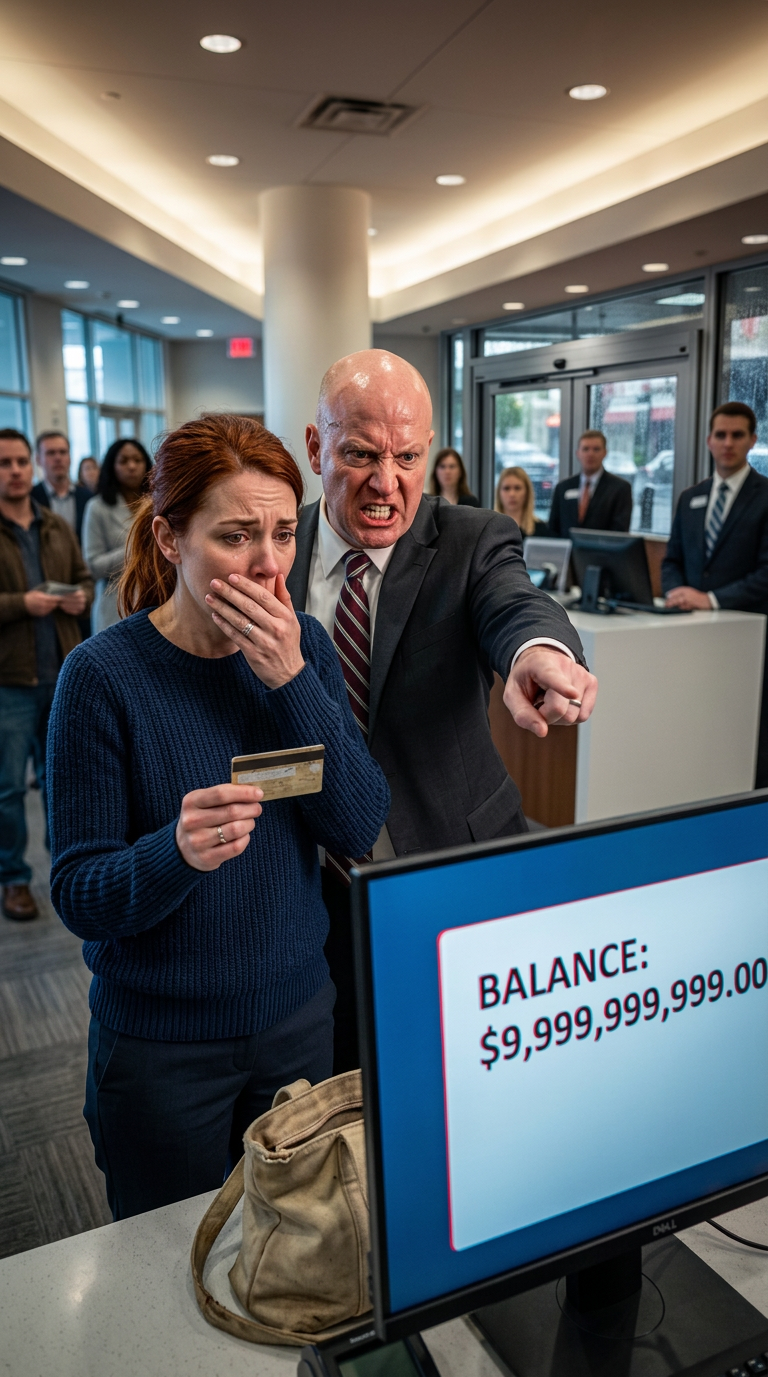 AVIOERON JÄLKEEN MIEHENI HEITTI MINUT ULOS ILMAN PENNIÄKÄÄN. MENIN KÄYTTÄMÄÄN VANHAA, PÖLYISTÄ KORTTIA, JONKA ISÄNI OLI JÄTTÄNYT MINULLE, MUTTA PANKKIIRI KALPENI JA HUUSI: ‘ROUVA, NOPEASTI… KATSO TÄTÄ NÄYTTÖÄ!’ EN VOINUT USKOA SILMIÄNI, KUN NÄIN SEN…