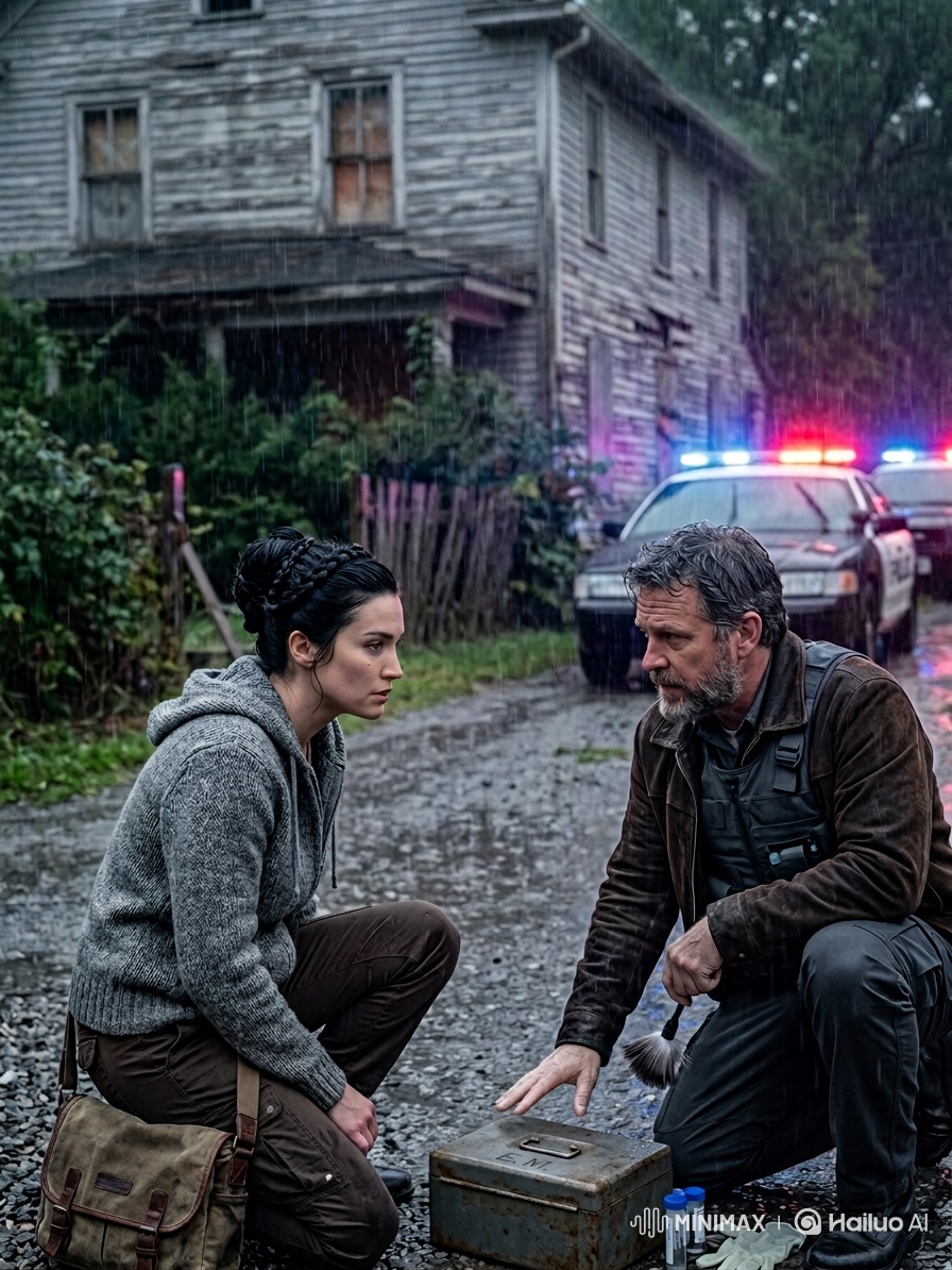 SINÄ AAMUNA, KUN ISOÄITINI TESTAMENTTI LUETTIIN, PERHEENI LÄHTI RIKKAANA—JA MINÄ LÄHDIN ULOS MÄDÄNTYNEEN TALON KANSSA, JOTA KUKAAN EI HALUNNUT, KUN ISÄNI HYMYILI JA SANOI: ‘HÄN ANTOI SINULLE SEN, MITÄ KESTIT.’ NELJÄ KUUKAUTTA MYÖHEMMIN TYÖNJOHTAJANI SOITTI MINULLE KLO 22, ääni väristen: ‘ROUVA… LÖYSIMME JOTAIN SEINÄN SISÄLTÄ.’ KUN SAAVUIN SATEESSA, KAKSI POLIISIAUTOA OLI JO PIHALLA—JA POLIISI PYYHKI PÖLYJÄ TERÄSLAATIKOSTA, JONKA HE OLIVAT VETÄNEET VÄÄRÄN SEINÄN TAKAA… MINUN NIMIKIRJAIMENI KAIVERRETTU KANNESSA. POLVISTUIN AVATAKSENI SEN—JA POLIISI PYSÄYTTI MINUT KYLMÄSTI: ‘ROUVA… ENNEN KUIN RIKOT SINETIN, MINUN TÄYTYY TIETÄÄ—KUKA PERHEESSÄSI TIETÄÄ, ETTÄ OLET TÄÄLLÄ…?’