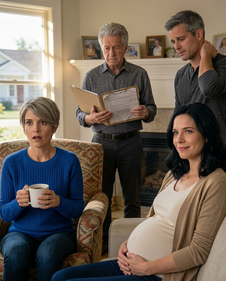 “Perhekeskusteluna” esitellyssä keskustelussa isäni ilmoitti viileästi luovuttavansa keskustan asuntoni raskaana olevalle kälylleni. Hän ei kuitenkaan tajunnut, että ennen kuolemaansa isoisäni oli hiljaisesti siirtänyt koko rakennuksen omistusoikeuden minulle.