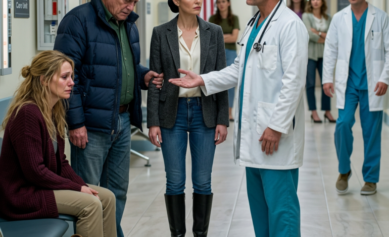 Isäni tiuskaisi tönäisten tuoliani jalallaan. “Hiljaa.” Siskoni hymyili, kun irvistin. Lääkäri astui sisään – ja huone muuttui. – Uutiset