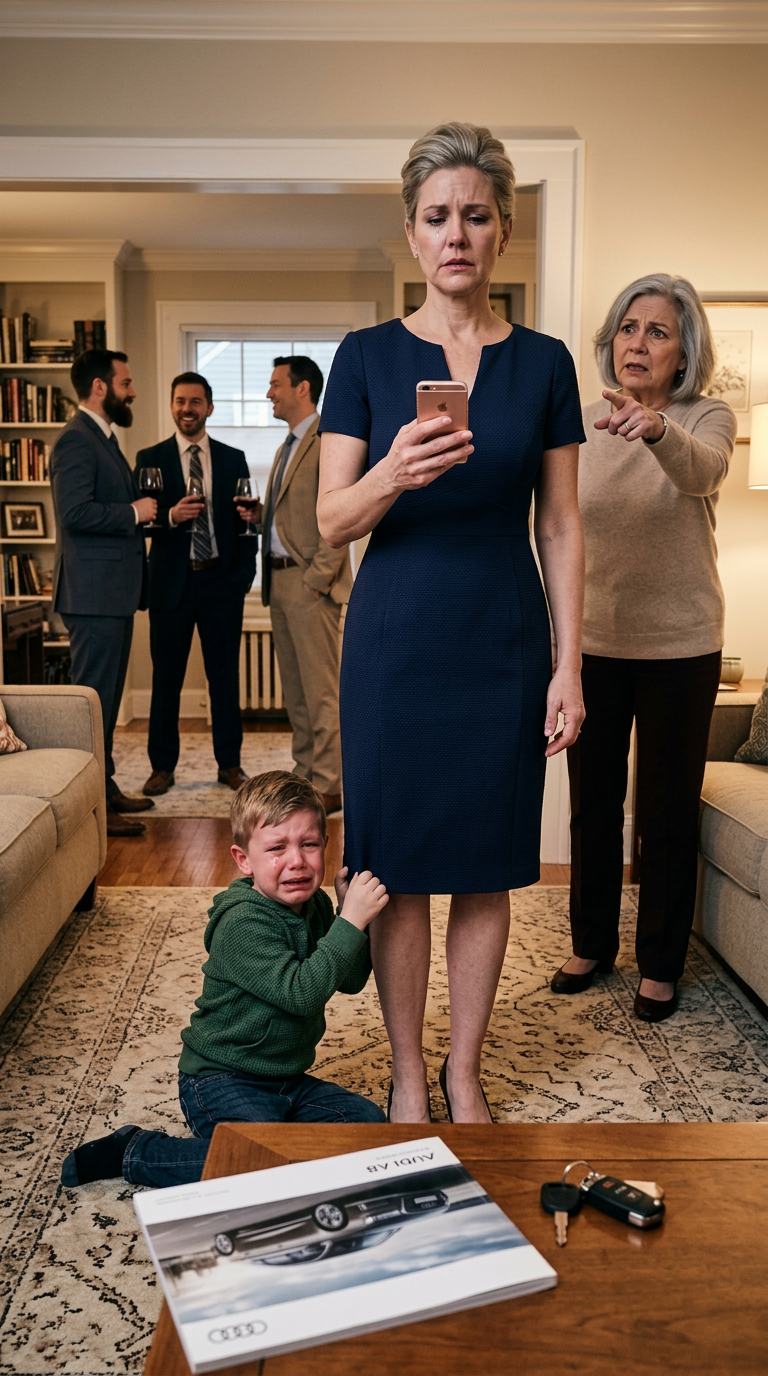 Kun kieltäydyin ostamasta siskolleni luksusautoa, hän tiuskaisi: “Sitten poikasi ei ansaitse tulla poikani syntymäpäiville.” Kaikki purskahtivat nauruun, aivan kuin se olisi ollut täydellinen rangaistus. En korottanut ääntäni – hymyilin vain ja sanoin: “Jokainen saa ansaitsemansa.” Heillä ei ollut aavistustakaan, mitä heitä odotti seuraavana päivänä.