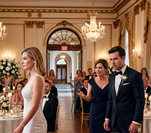 At Our Wedding Reception My Husband Leaned Over And Said “My Mother Will Move Into Your Apartment Now.” Minutes Later I Picked Up The Microphone And Said Something That Froze The Entire Ballroom