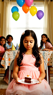 Illallisella poikani perheen kanssa pieni tyttärentyttäreni ojensi minulle ujosti leipäpalan. Hymyilin – kunnes näin ohuen ketsuppijuovan, jossa luki SOS. Vatsani muljahti. Pidin kasvoni tyynenä ja annoin sen “vahingossa” pudota puserolleni, tarjouduin peseytymään ja otin tyttäreni mukaani. – Kuninkaalliset