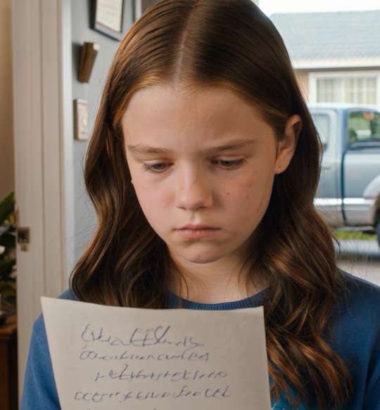 Työmatkalla ollessani 14-vuotias tyttäreni heräsi vanhempieni viestiin: “Pakkaa tavarasi ja muuta pois. Meidän täytyy tehdä tilaa serkullesi. Et ole tervetullut.” Kolme tuntia myöhemmin annoin heille tämän. Vanhempani kalpenivat. “Odota, mitä? Miten…?”