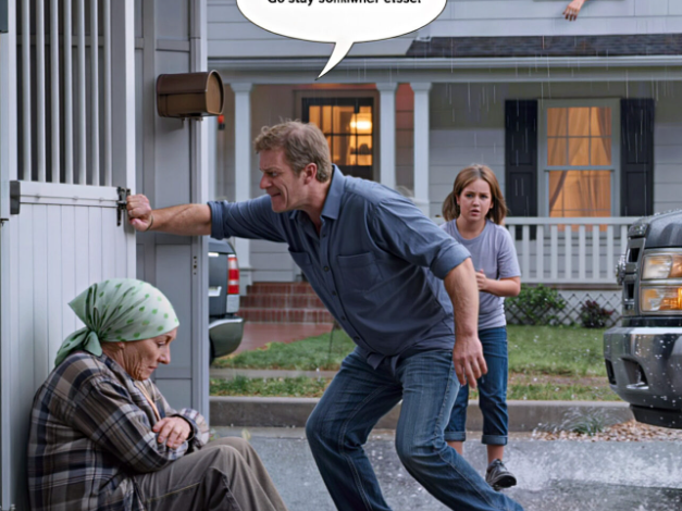 Tulin sairaalasta kotiin hoitojakson jälkeen niin uupuneena, että tuskin pysyin jaloillani. Miniäni paiskasi oven kiinni nenäni edestä ja sanoi, etten ollut enää tervetullut sinne. Olin liian heikko väittelemään. Sitten poikani tuli kotiin – ja se, mitä hän teki seuraavaksi, sai koko naapuruston katselemaan. – Uutiset