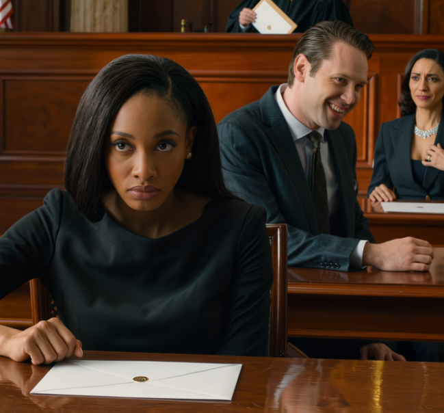 Kesken avioerokuulustelun mieheni kumartui ja kuiskasi: “Älä tästä lähtien edes unelmoi koskevasi senttiinkään rahoistani.” Hänen rakastajattarensa silitti kaulassaan olevaa timanttia ja hymyili minulle säälien. Anoppini istui siinä kuin odottaisi näkevänsä, kuinka minut pyyhittäisiin pois heidän elämästään, kunnes tuomari avasi kirjekuoreni, luki muutaman rivin ja nauroi ääneen: “Tämä on parasta, mitä olen lukenut 20 vuoteen”, ja silloin heidän ilmeensä alkoivat vihdoin muuttua – Uutiset