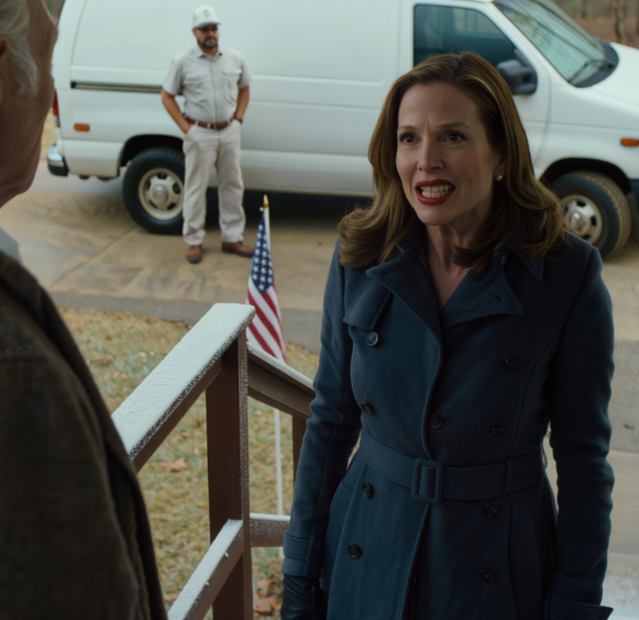 Ruokakaupassa maksoin tuntemattoman naisen ostokset. Hän tarttui ranteeseeni ja kuiskasi: “Kun tyttäresi tuo lukkosepän, ​​älä anna hänen koskea kellarin oveen.” Olin hämmentynyt, mutta tottelin. Seuraavalla viikolla, kun tyttäreni saapui kuorma-autolla, olin ällistynyt siitä, mitä tajusin…