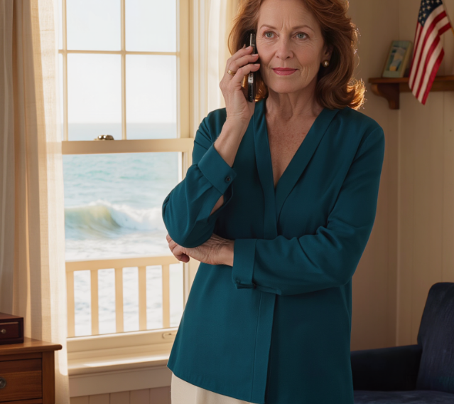 ”Huomenna lähdemme. Rantahuvilasi on jo myyty. Näkemiin!” tyttäreni huusi ja sanoi. Nauroin ja vastasin: ”Mutta unohdit yhden asian. Se talo, jonka myit, oli itse asiassa…”