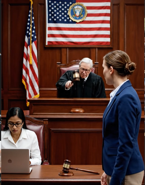 “Judge Mocks Teen in Court — She Is an Undercover Bar Assoc Inspector Testing for Bias” – Royals