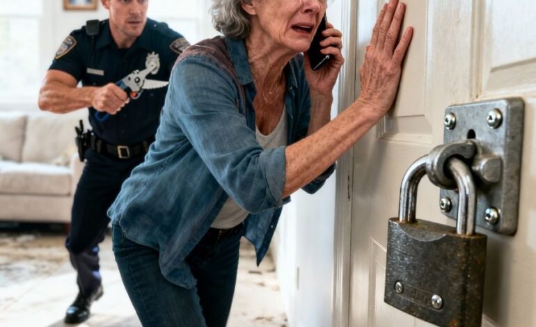 My Daughter Rachel Hadn’t Answered My Calls In Three Weeks. I Decided To Check On Her Myself, Taking The Spare Key. When I Walked In, I Heard A Faint Scratching Sound Coming From The Basement. There Was A Padlock On The Door From The Outside. When The Police Forced It Open, We Saw Something That Made Us Collapse….