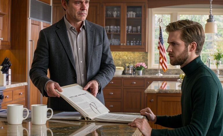 Ik reed naar huis vanaf mijn advocaat, klaar om mijn zoon 800.000 dollar te geven voor zijn droomhuis. Maar toen ik bij hun appartement aankwam, hoorde ik haar stem door het open raam – en bleef ik bij de deur staan.