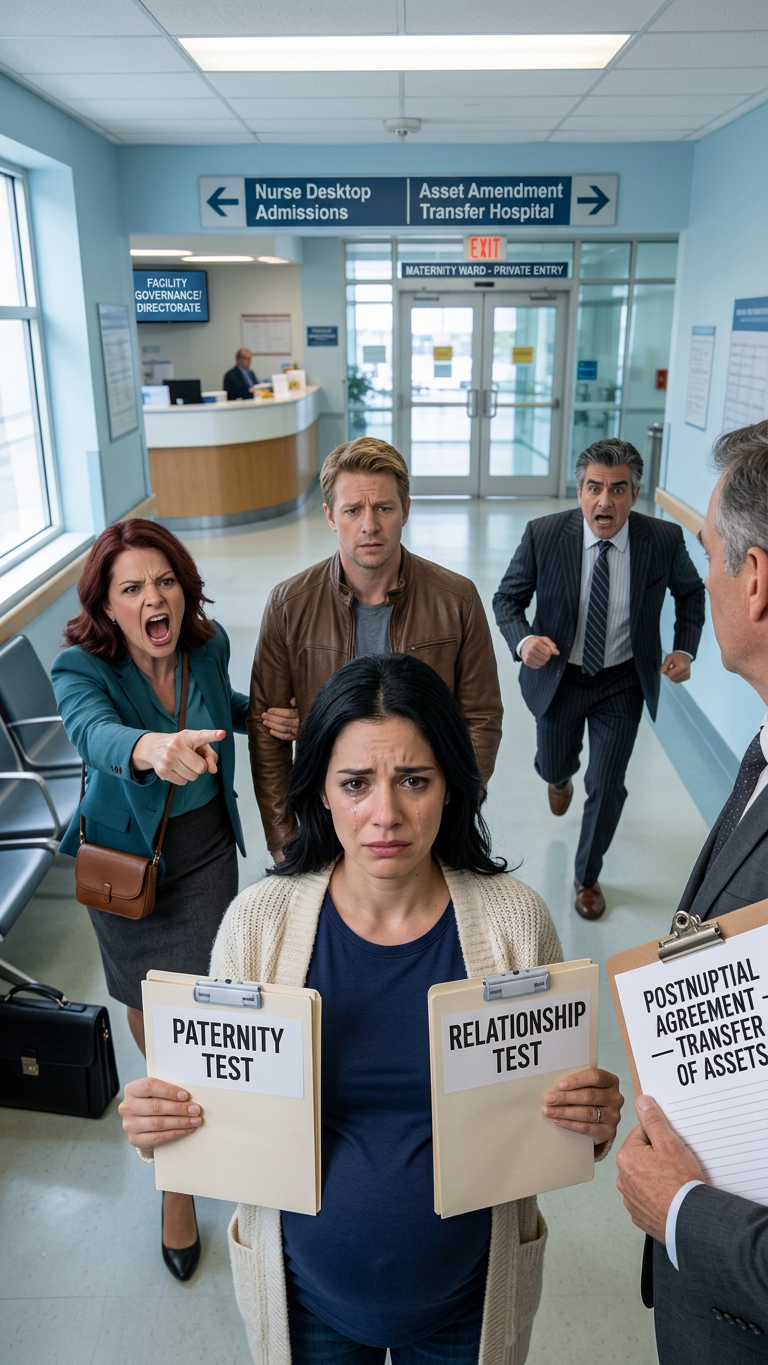 Een momentje… – “Ze schreeuwde: ‘Vaderschapstest, mijn geld zal je baby niet financieren!’ Ik zei: ‘Oké. Maar jij test ook.’ Ze ontplofte in…