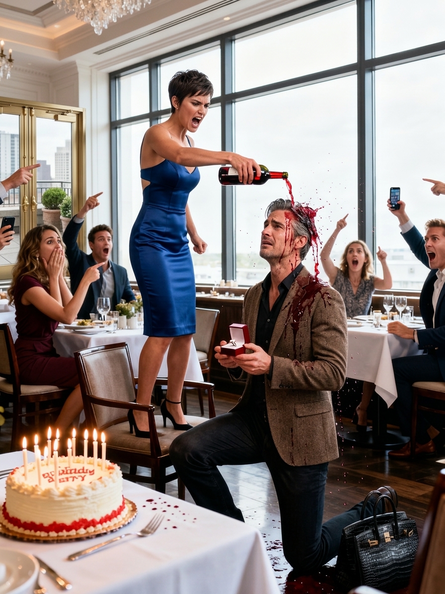 Mijn vriend deed mijn gehoorapparaat af om me ten huwelijk te vragen. Ze wisten niet dat mijn oren vorige week genezen waren…