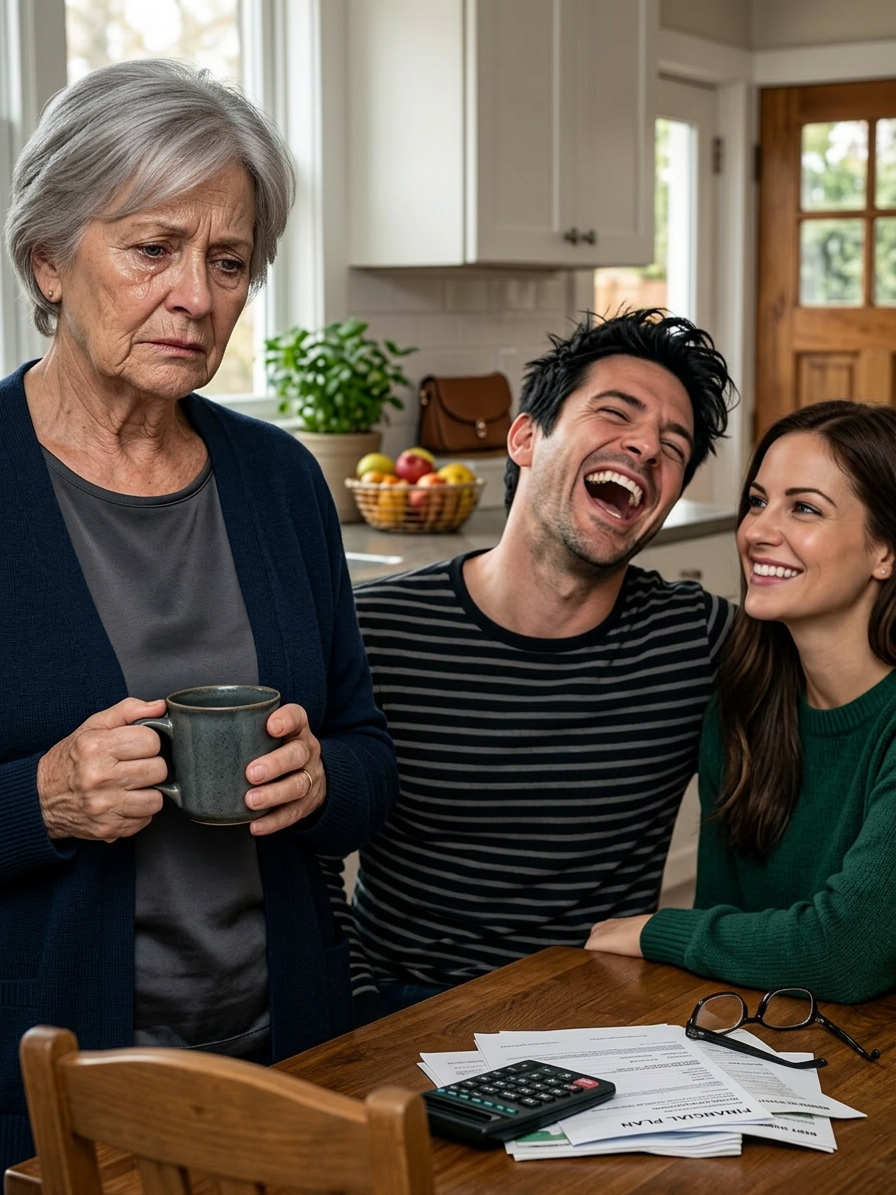 Mijn zoon moest lachen toen ik hem vertelde dat ik na dertig jaar een kleine wasserette in Portland te hebben gerund nog steeds spaargeld had. Geen beleefde lach, maar zo’n gemakkelijke, afwijzende lach die zegt dat iemand je toekomst al voor je heeft bepaald. In zijn ogen was ik 72, weduwe, stil en zo dicht bij het einde dat wat ik ook bezat, toch wel binnenkort van zijn familie zou zijn. Ik liet hem lachen. Ik schonk de koffie in. Ik zei weinig. Maar drie dagen later, terwijl ik alleen in mijn keuken thee stond te zetten, belde de bank om een verzoek tot overdracht van de rekening op mijn naam te bevestigen. Ik had niets geautoriseerd. Op dat moment, met de waterkoker nog warm en het huis ineens veel kleiner aanvoelend, realiseerde ik me dat mijn familie jarenlang dezelfde fout had gemaakt: ze dachten dat ik door mijn leeftijd onschadelijk was geworden. Wat ze niet begrepen, was dat ik mijn hele leven al precies had opgemerkt wanneer iemands hand zich op een plek bevond waar hij niet hoorde.