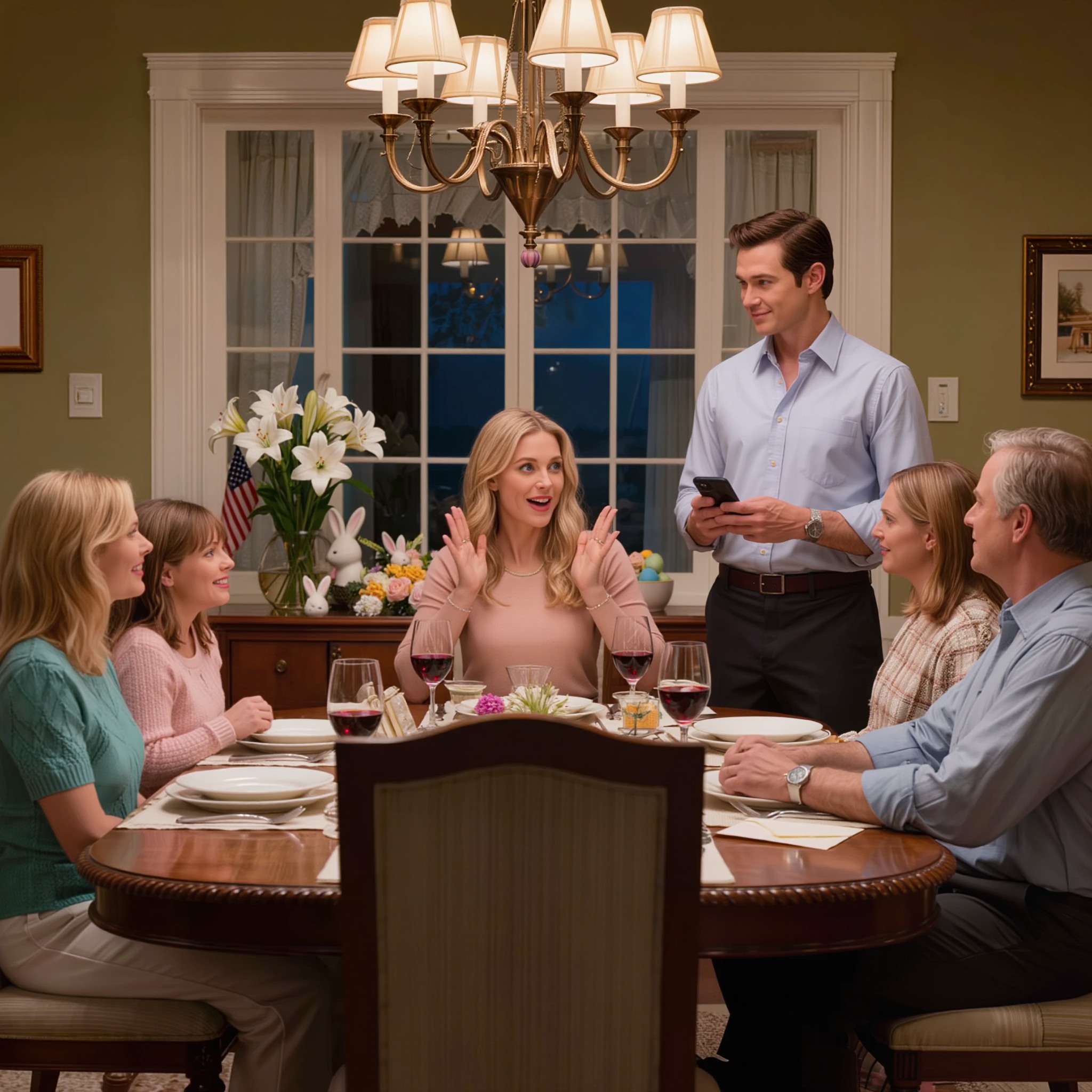 Dad Said They Gave My Wedding Fund To My Sister Because She “Deserved The Bigger Day,” And He Said It Like I Was Supposed To Thank Him. I Didn’t Cry. I Just Looked At My Fiancé. He Stood Up, Pulled Out His Phone, And Asked One Calm Question: “Would You Like Me To Explain What I Actually Do For A Living?” My Sister’s Smile Disappeared Instantly.