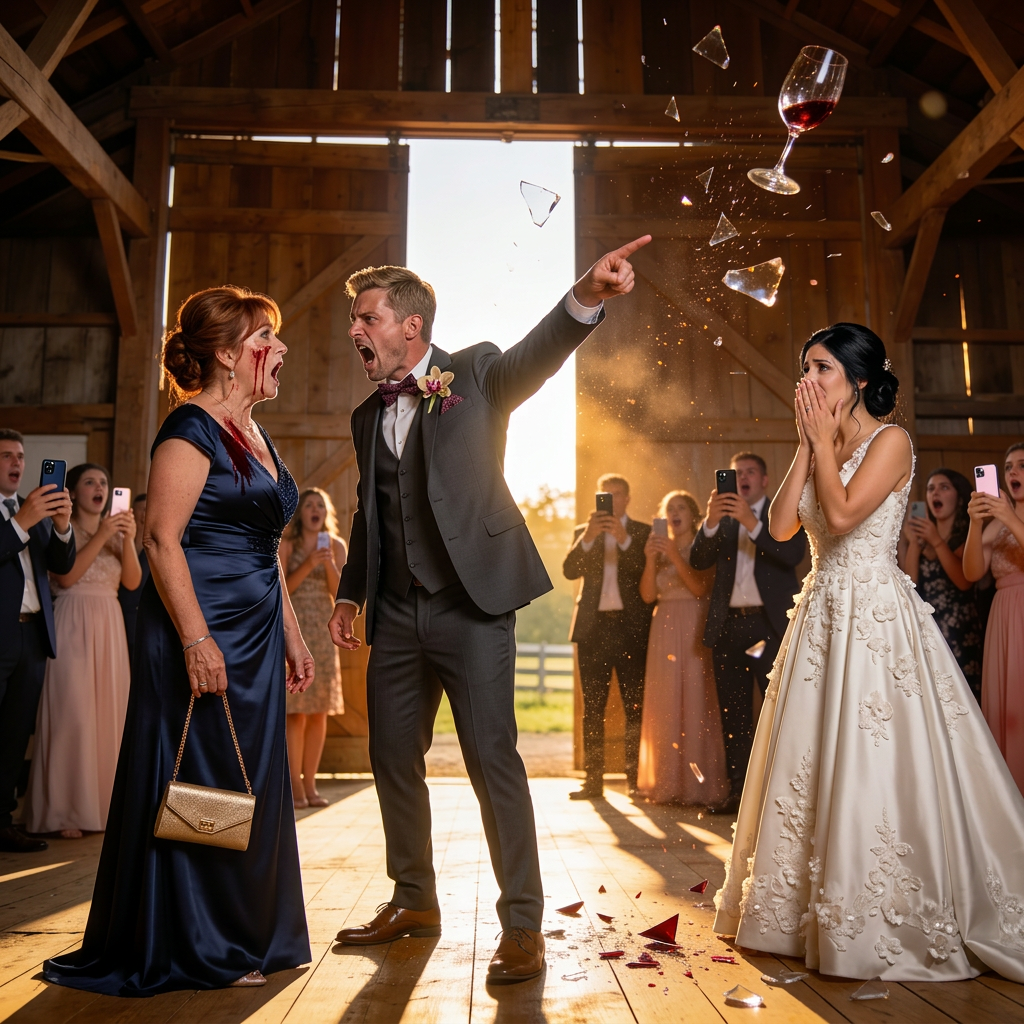 Op de bruiloft van mijn dochter eiste mijn schoonzoon, in het bijzijn van tweehonderd gasten, dat ik de sleutels van mijn landgoed zou overhandigen.