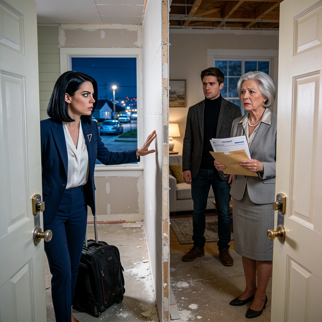 Een momentje… – “Ik kwam thuis bij een muur die mijn huis in