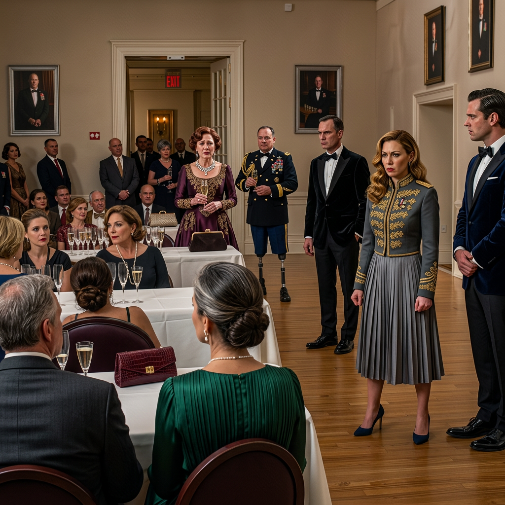 “Mijn stiefmoeder zei: ‘Ze heeft jullie allemaal misleid.’ Ik had drie soldaten negen uur lang in leven gehouden in een ingestort veldhospitaal, zelfs nadat ik mijn gewonde vingers met een tongspatel had afgeplakt. Een van die soldaten stond slechts drie meter achter haar. Toen liep hij op een prothesebeen naar het podium.”