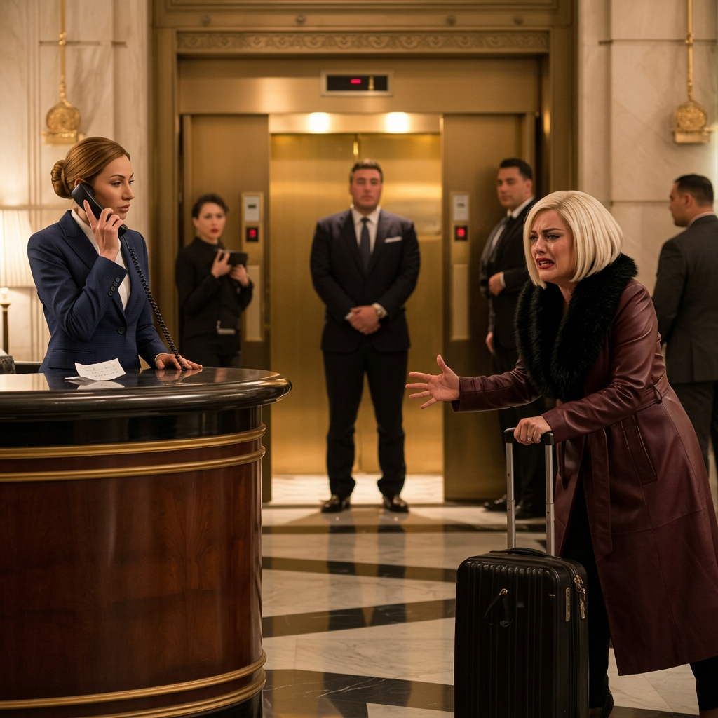 Een gast eiste een presidentiële suite: ‘Mijn verloofde is de eigenaar van dit hotel’, dus ik belde hem: ‘Schat, kom snel!’