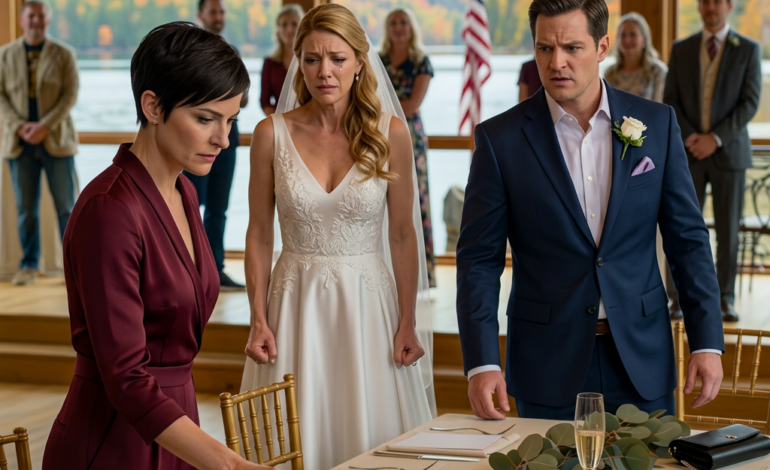 De dag voor de bruiloft van mijn zus glimlachte ze: “Weet je wat het perfecte cadeau zou zijn? Dat jij even wat ruimte voor jezelf neemt.” Dus ik vervulde haar wens. Ik verkocht het appartement dat ze als huwelijksgeschenk had gekregen en legde bij elke gast een envelop neer. Wat erin zat, zal ze nooit vergeten.