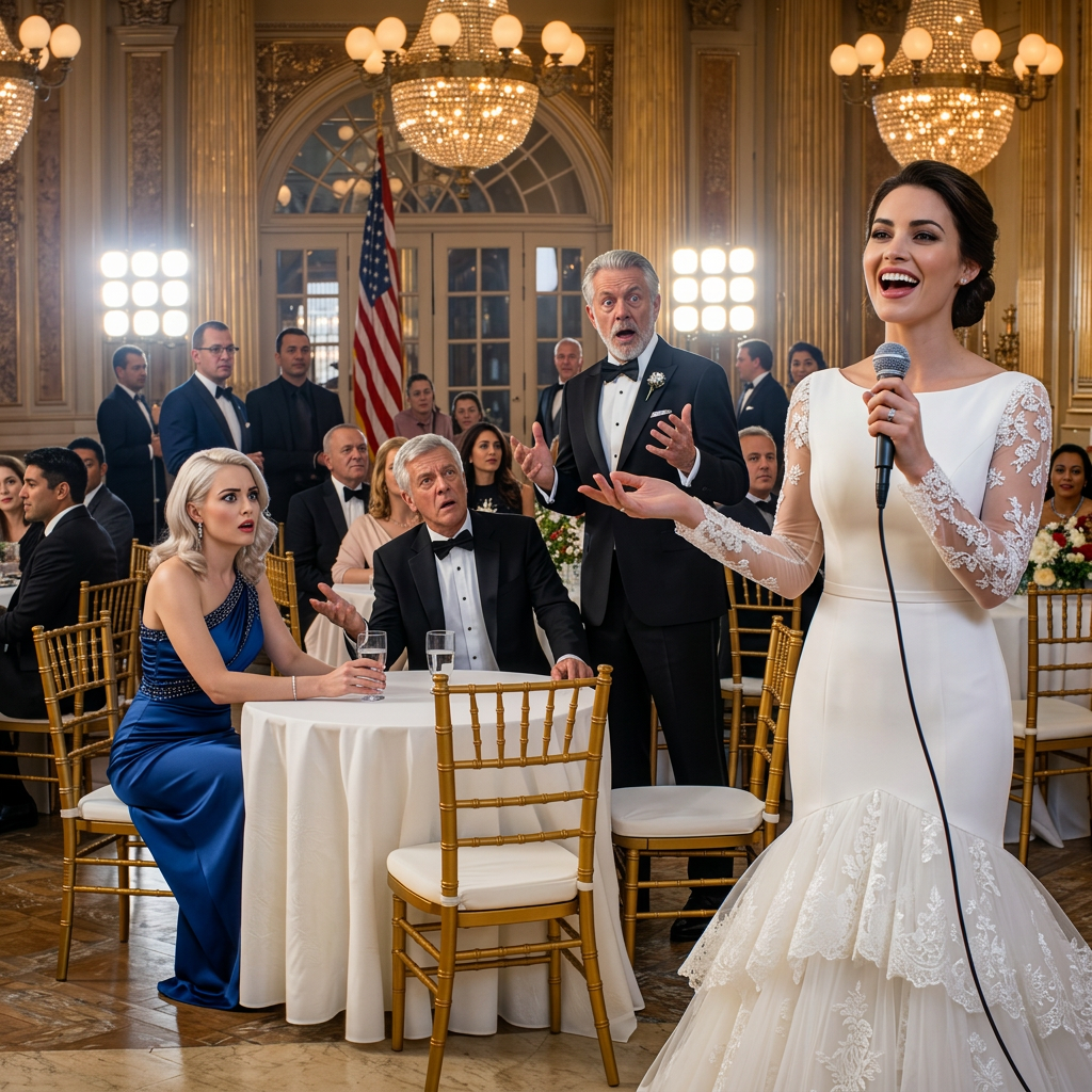 Mijn zus lachte me uit en noemde me ‘gewoon een verpleegster’ in het bijzijn van 120 bruiloftsgasten, maar de vader van de bruidegom bleef me aanstaren. Toen hij eindelijk opstond van de hoofdtafel, werd het muisstil in de hele zaal voordat iemand begreep wat hij wilde zeggen.