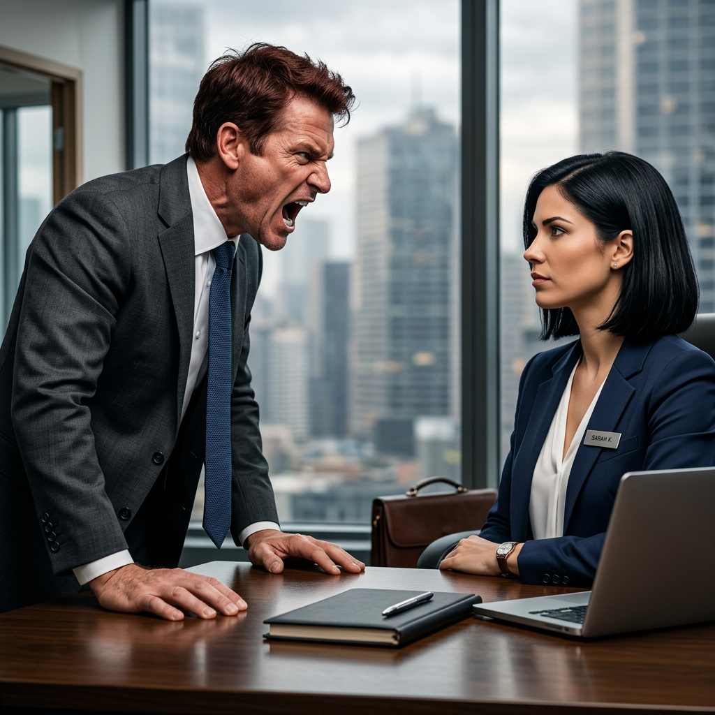 Mijn mannelijke baas wist niet dat ik 90% van de aandelen van het bedrijf bezit. Hij sneerde dat we geen incompetente mensen zoals ik nodig hebben en dat ik moest vertrekken. Ik glimlachte beleefd en zei: prima, ontsla me dan maar. Hij dacht dat hij gewonnen had, alsof mijn positie mijn macht was. Hij had geen idee dat mijn naam op de meerderheidsaandelen stond en dat hij tijdens de volgende aandeelhoudersvergadering met wiskunde aan de slag zou gaan.