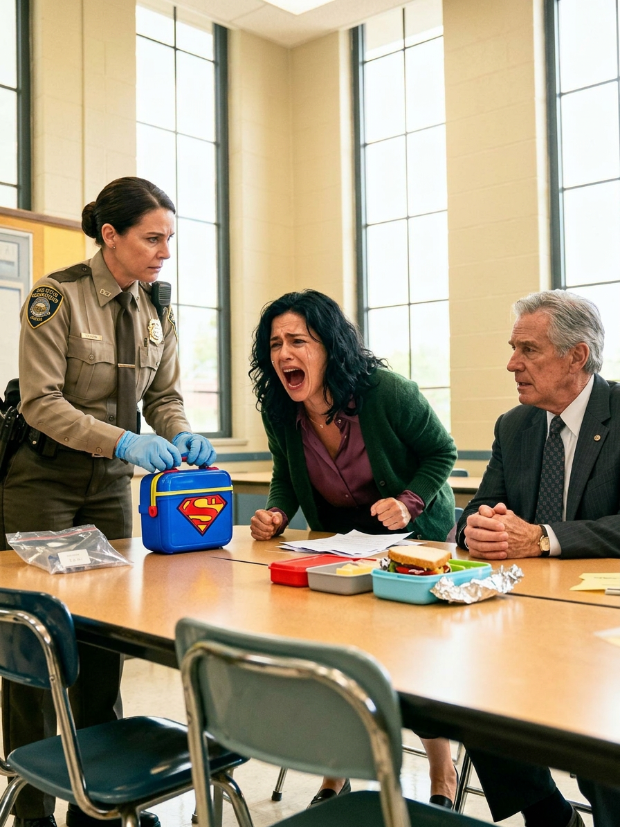 De school van mijn zoon belde me op mijn werk. Kom onmiddellijk. Het is een noodgeval. Toen ik aankwam, stonden er overal ambulances op de parkeerplaats. De directeur stond bleekjes bij de deur. Wie kookt er voor hem? We hebben iets verontrustends in zijn lunchbox gevonden. Hij opende de lunchbox op tafel voor me. Mijn handen begonnen te trillen toen ik zag wat erin zat…