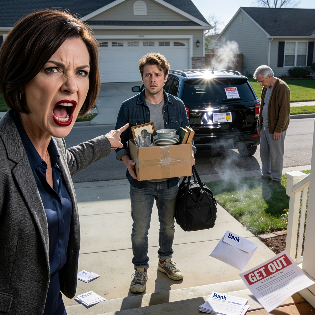 Een momentje… – Moeder schreeuwde: “Ga weg en kom nooit meer terug!” –