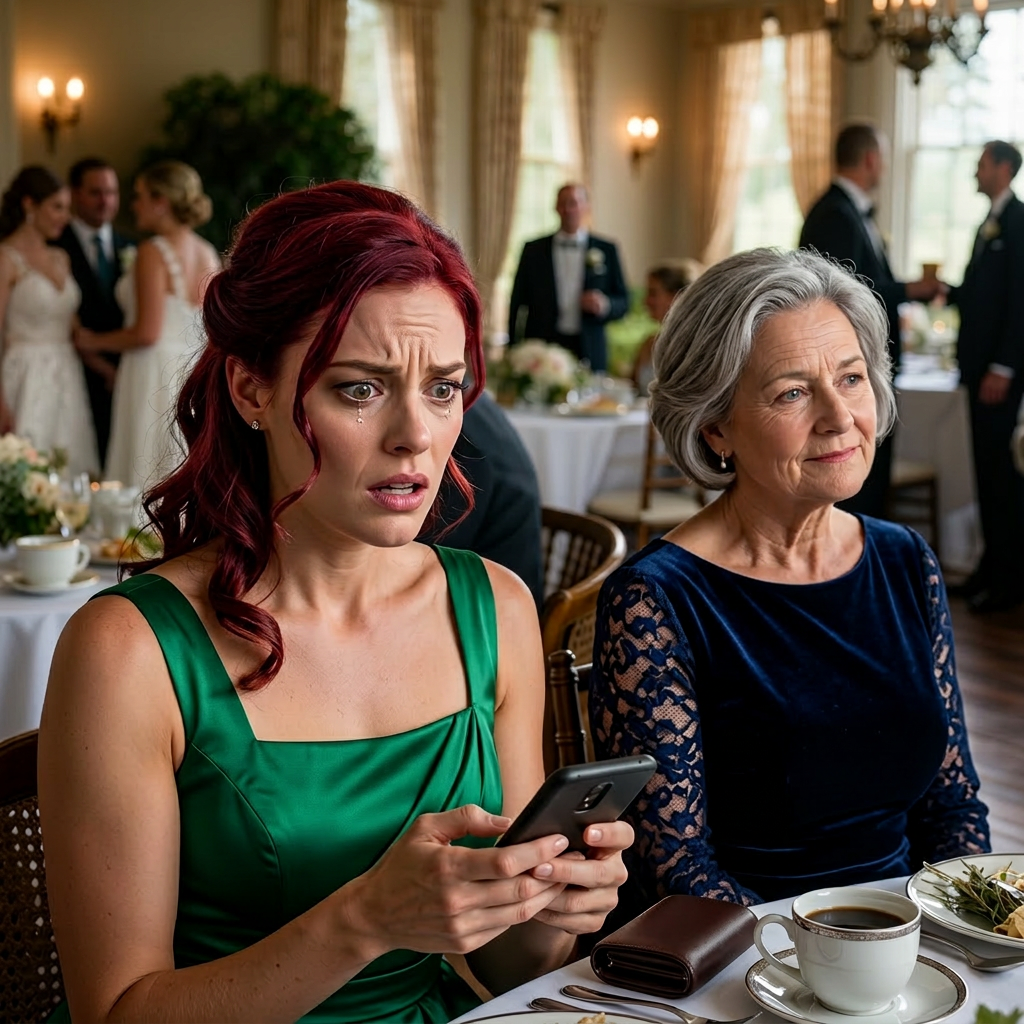 Na de bruiloft van mijn zus opende ik mijn bankapp en zag dat mijn rekening helemaal leeg was, elke cent van mijn aanbetaling voor het huis was weg. Mijn moeder glimlachte alleen maar en zei: “Je bent jong, je verdient het wel weer terug.” Dus legde ik mijn vork neer en antwoordde: “Dan vind je het vast niet erg wat er nu gebeurt.” En net toen ze lachte, ging mijn telefoon