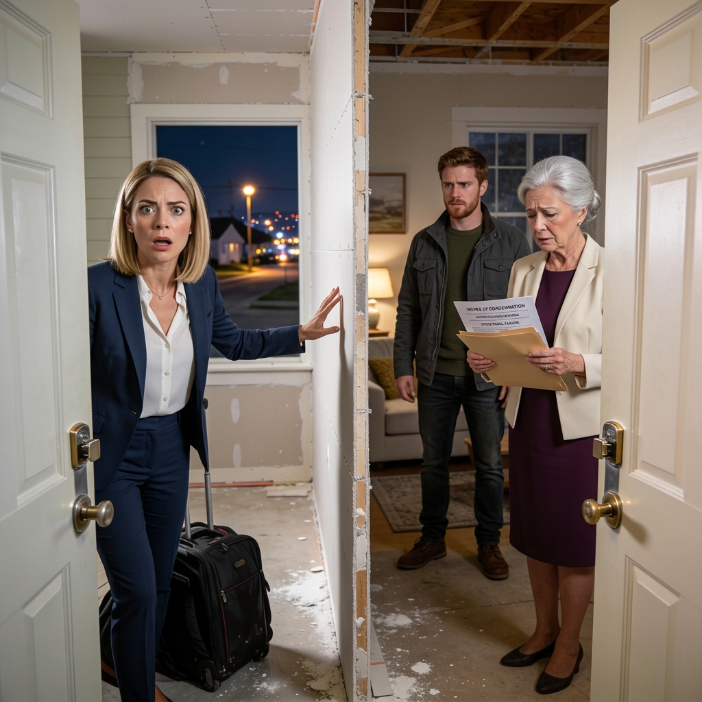 Een momentje… – “Ik kwam thuis bij een muur die mijn huis in