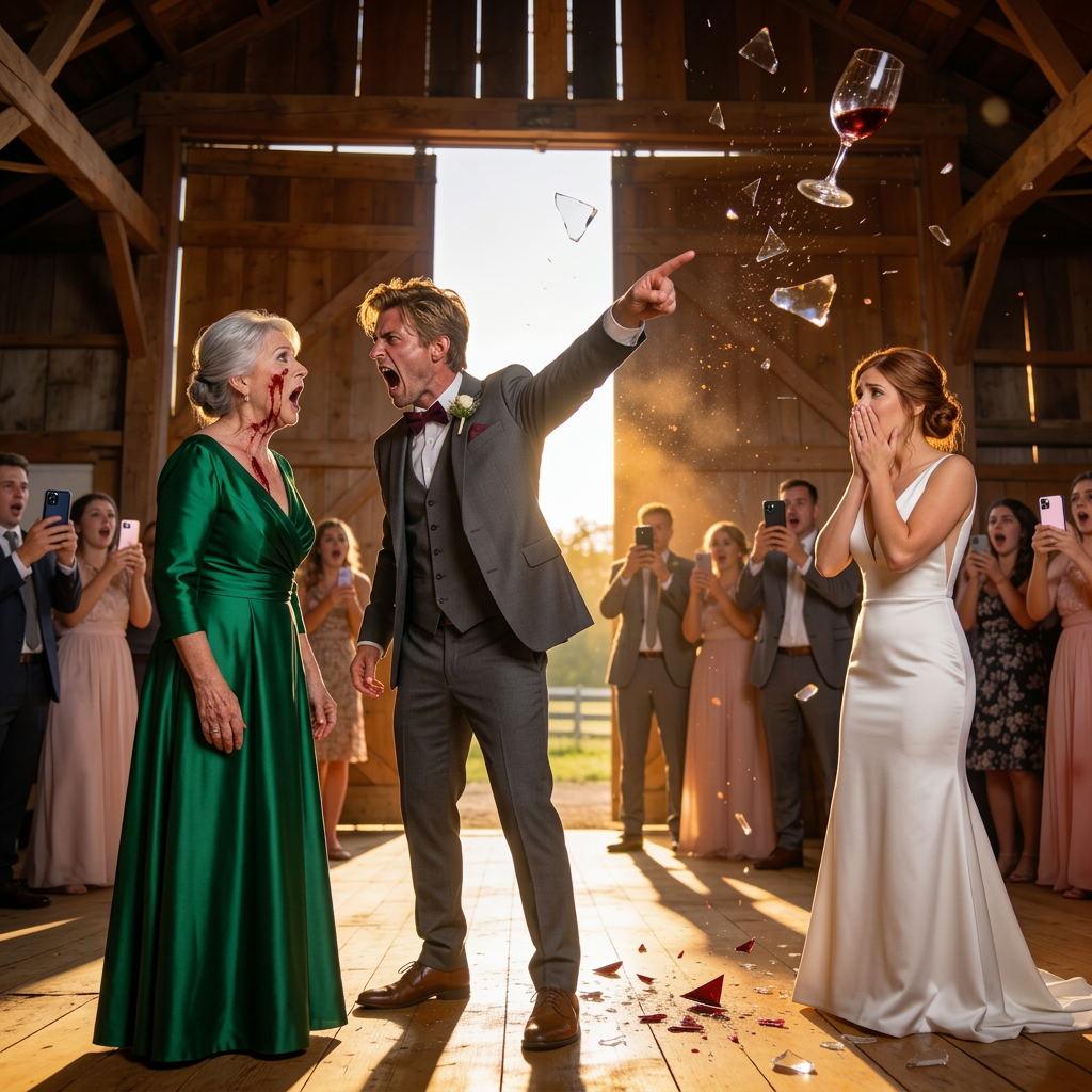 Op de bruiloft van mijn dochter eiste mijn schoonzoon, in het bijzijn van tweehonderd gasten, dat ik de sleutels van mijn landgoed zou overhandigen.