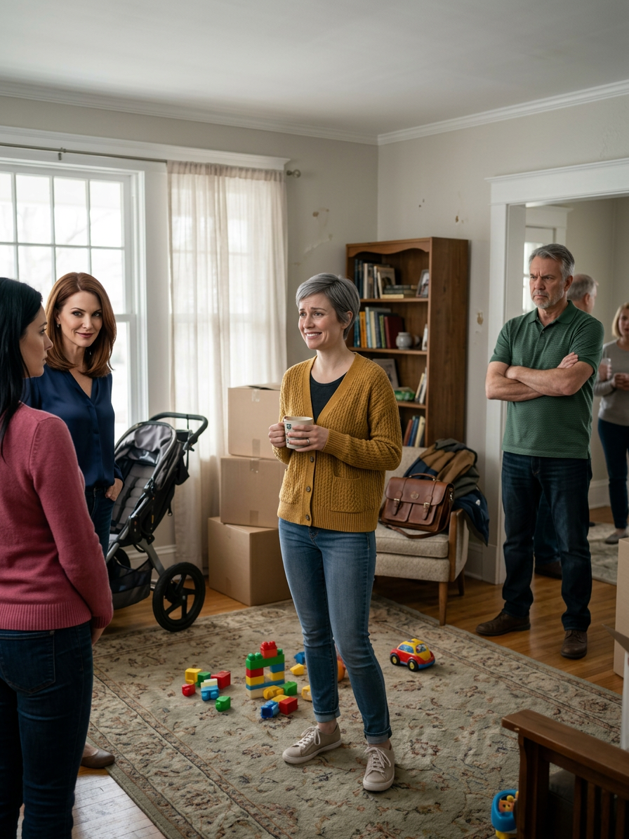 Mijn ouders drongen het eerste huis dat ik ooit had gekocht binnen, lieten mijn zus en haar kinderen erin trekken terwijl ik aan het werk was, en belden me vervolgens op om te zeggen dat ik er “volwassen” mee om moest gaan omdat zij de ruimte harder nodig had dan ik – alsof tien jaar aan gemiste vakanties, bijbaantjes en zorgvuldig budgetteren minder belangrijk waren dan haar laatste crisis. Ik reed er in het donker langs en zag mijn verandaverlichting branden, een kinderwagen op de stoep en kleine sportschoenen op een rijtje staan waar ik me in de lente kruidenpotjes had voorgesteld, terwijl mijn zus binnen lachte alsof mijn leven al aan haar was toegewezen. Ik zei nog steeds niets. Maar toen ze foto’s van de open dag begonnen te plaatsen en iedereen bedankten voor de steun aan haar “nieuwe begin” in het huis dat wettelijk van mij was, bevroor er iets in me voorgoed…