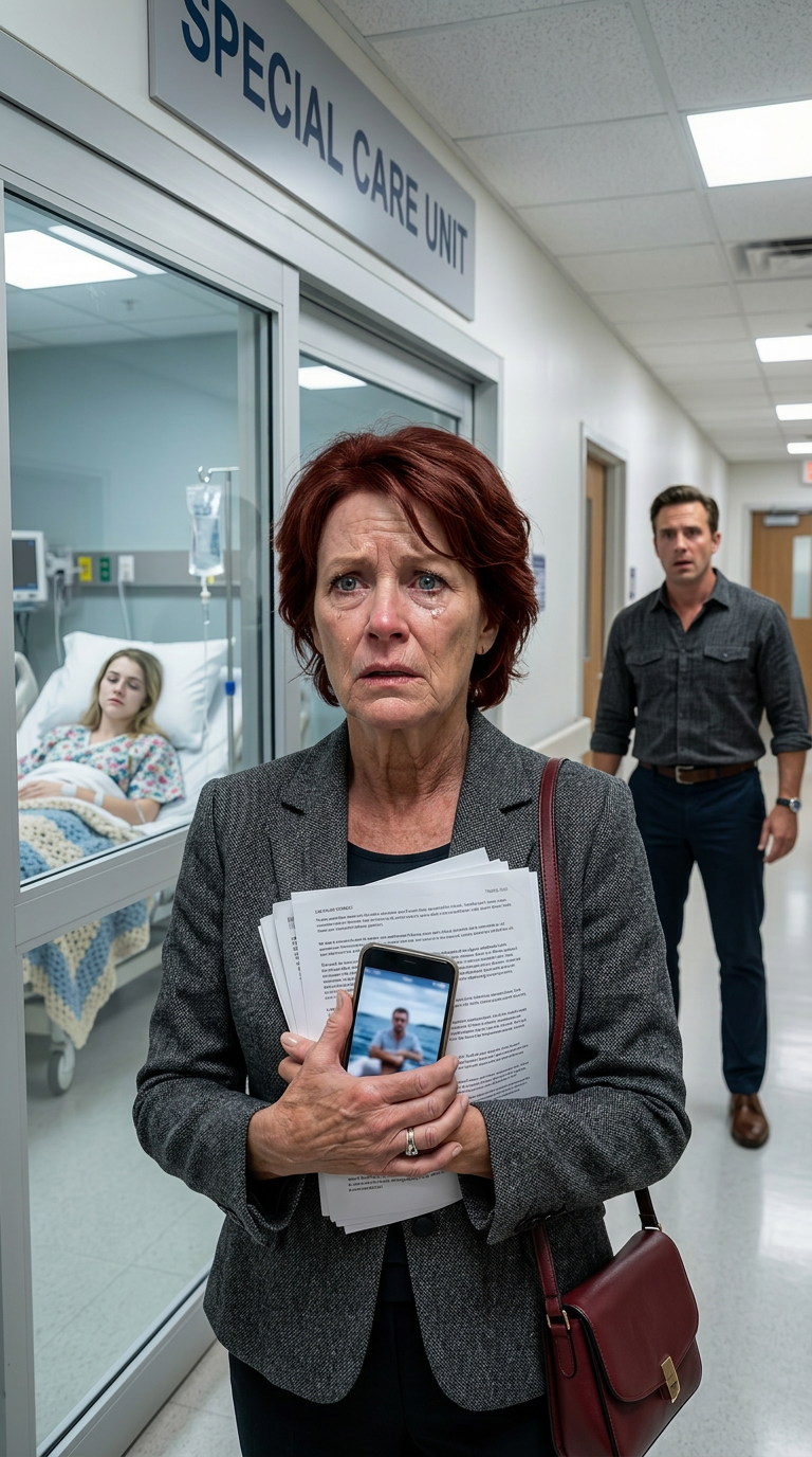 Een momentje… – Ik kwam vroeg thuis, zonder waarschuwing – alleen mijn koffer