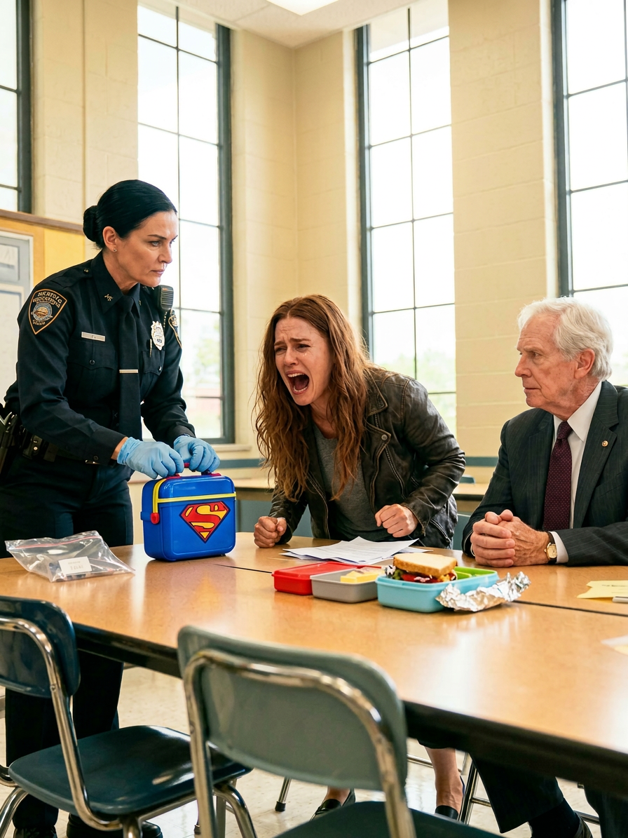 De school van mijn zoon belde me op mijn werk. Kom onmiddellijk. Het is een noodgeval. Toen ik aankwam, stonden er overal ambulances op de parkeerplaats. De directeur stond bleekjes bij de deur. Wie kookt er voor hem? We hebben iets verontrustends in zijn lunchbox gevonden. Hij opende de lunchbox op tafel voor me. Mijn handen begonnen te trillen toen ik zag wat erin zat…