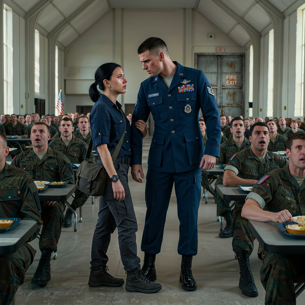 “Vergeet niet, ik ben een Navy Seal!” — Hij daagde haar uit, maar ze wees hem resoluut af voor 1040 soldaten