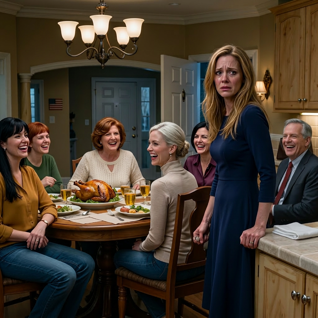 Mijn zus grijnsde aan de eettafel en zei dat het apparaat dat ik twee jaar lang had verstopt een grap was, dat niemand het zou kopen, dat ik beter mijn gewone baan kon behouden, en de hele familie lachte alsof ik geboren was om hen te vermaken — tot de ochtend dat de overnamecijfers openbaar werden gemaakt, en de mensen die op mijn deur bonkten dezelfde waren die spraken met een stem die ik nog nooit eerder van hen had gehoord.