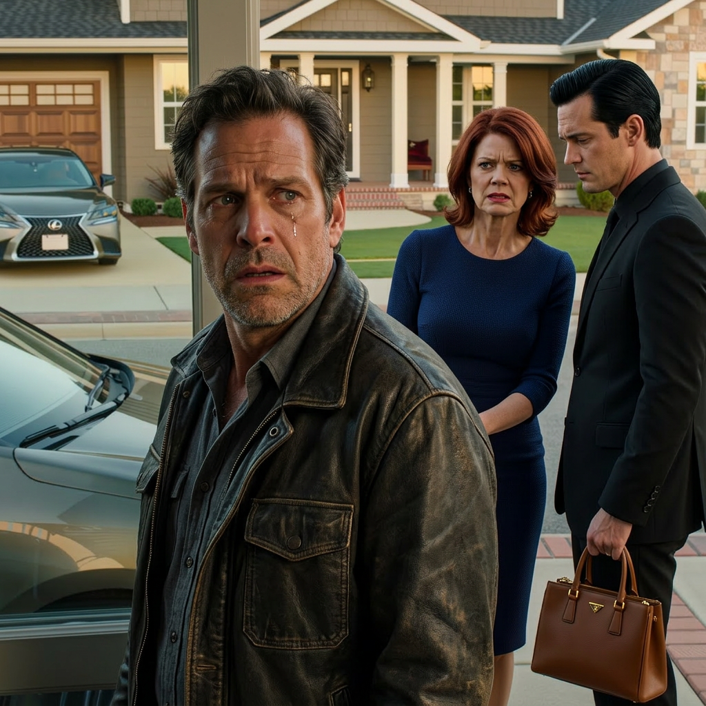 Ik ging op bezoek bij mijn schoonzoon en zag toen de auto van mijn vrouw bij zijn poort staan. Dit is wat ik hoorde…