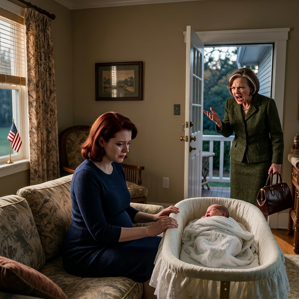 Een paar uur nadat ik alleen was bevallen, stuurde mijn moeder me een berichtje: “De kinderen van je zus hopen op nieuwe telefoons, stuur 2000 dollar.” Ik antwoordde niet, en een week later, toen ik mijn baby net mee naar huis had genomen in Columbus, Ohio, pakte ze haar oude sleutel, liep rechtstreeks naar binnen en schreeuwde: “Hoe kon je dit doen?” — en op dat exacte moment wist ik dat ze deze keer te ver was gegaan.